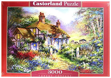Castorland Puzzle 3000 Pezzi Foresta Cottage Condividere Impossible
