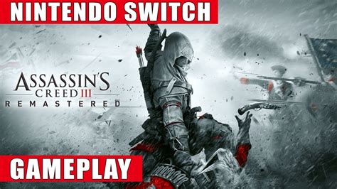 Assassin S Creed Iii Remastered Nintendo Switch Gameplay Youtube