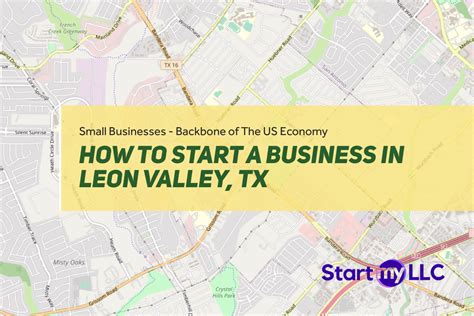 How To Start A Business In Leon Valley Tx Useful Leon Valley Facts