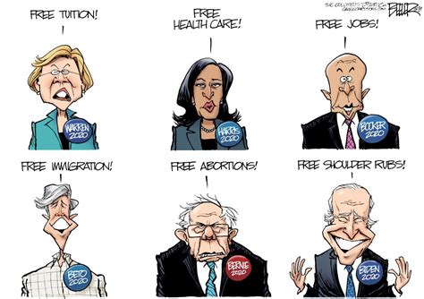 Political Cartoons Biden Bernie And The 2020 Democratic Presidential