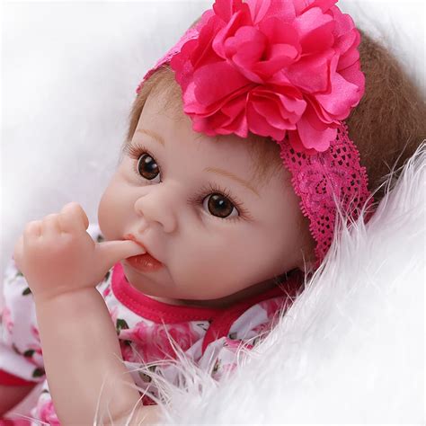 Handmade Newborn Baby Doll For Kids 2255cm Realistic Soft Real Vinyl