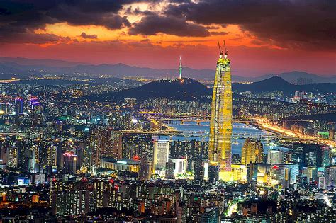 Di sebelah utara, republik korea berbataskan korea utara, di mana keduanya bersatu sebagai sebuah negara hingga tahun 1948. 🌍 Cityscape dinamik Seoul: lawatan seni bina melalui ibu ...