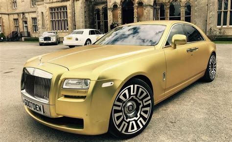 This Matte Gold Rolls Royce Can Be Yours For Just 16 Bitcoins With