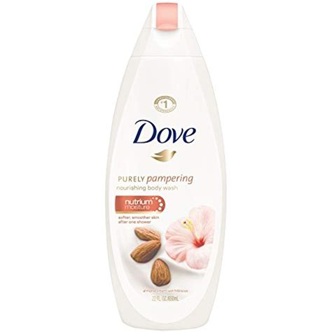 Dove Purely Pampering Body Wash Almond Cream Personalcare Pistachio