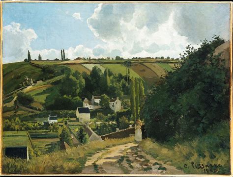 In 1872 pissarro moved back to pontoise, where he gathered a small circle of painters around him. Camille Pissarro | Jalais Hill, Pontoise | The Met