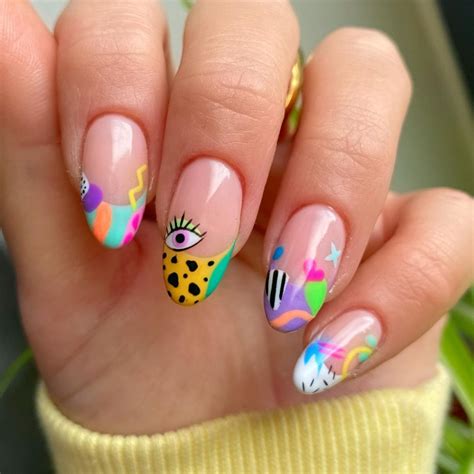 diseños para traer las uñas preciosas y llenas de color en primavera Manicura de uñas