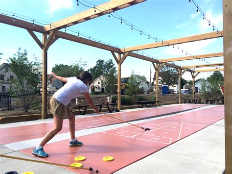 Hydraulic Hearth Cues Up Shuffleboard Courts Buffalo Rising