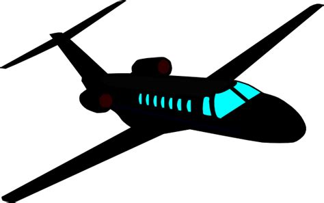 Black Plane Clip Art At Vector Clip Art Online