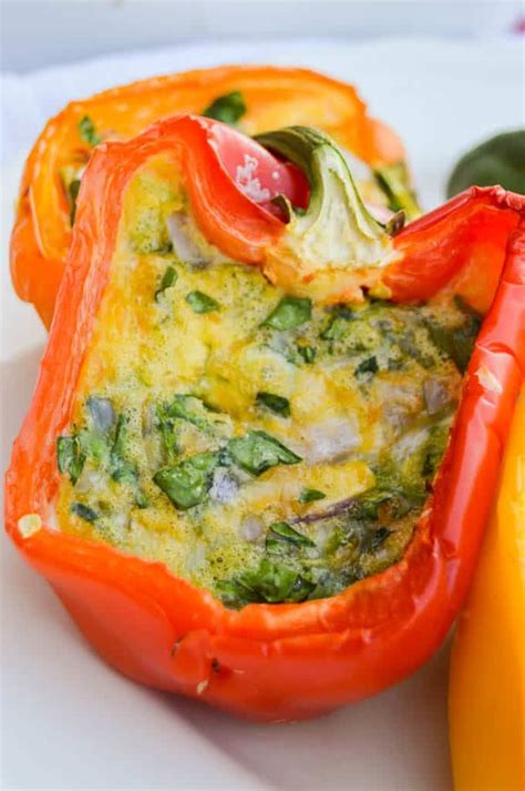 Stuffed Pepper Low Carb Breakfast Casserole The Diary Of A Real