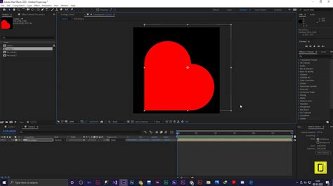 How To Create Heart In After Effects With Shapes Youtube