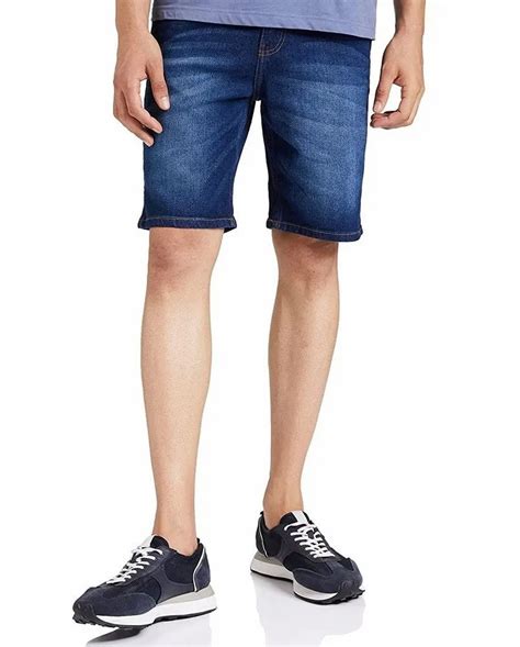 Men Denim Regular Fit Shorts D50 Jeans Shorts For Men Gents Denim Short पुरुषों की डेनिम