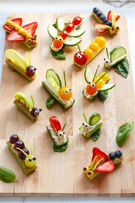 Nature Snacks Edible Crafts For Kids Parties With A Cause