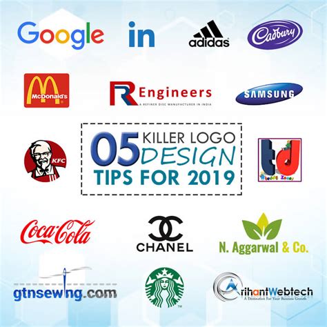5 Killer Logo Design Tips For 2020 News Arihant Webtech
