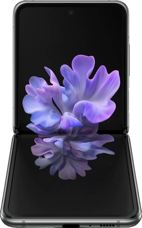 Best Buy Samsung Galaxy Z Flip 5g 256gb Mystic Gray Sprint Sm