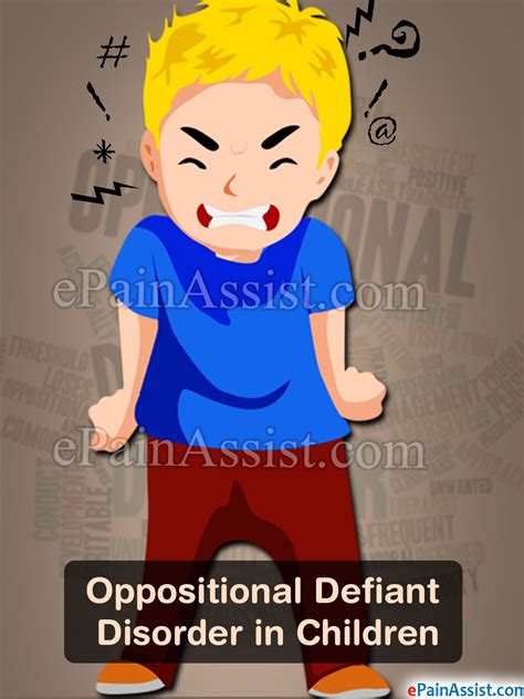 Oppositional Defiant Disorder In Childrensymptomscauses