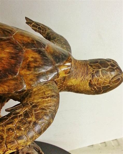 Sea Turtle Wood Carving Etsy Sea Turtle Turtle Unique Wood Carving