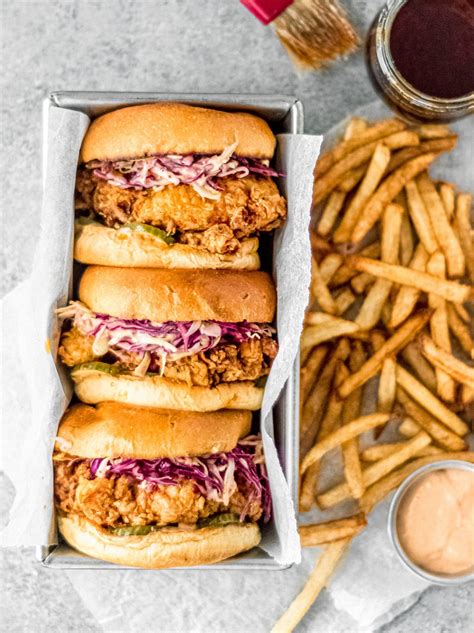 Nashville style hot chicken sandwich. Nashville Style Fried Chicken Sandwich | Recipe in 2020 ...