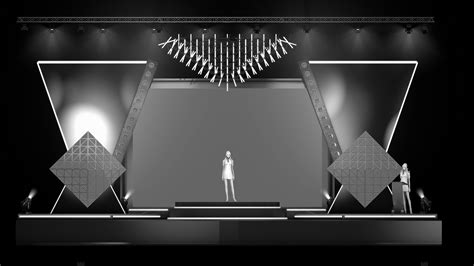 Musical Stage Design On Behance