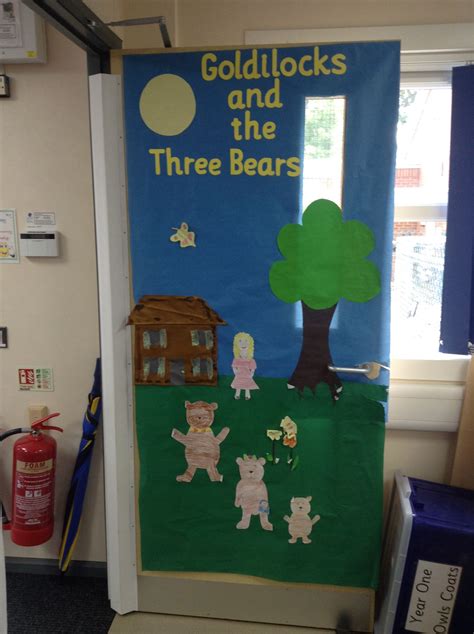 Goldilocks And The Three Bears Door Classroom Displays