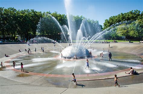 Best Spray Parks And Fountains Around Seattle The Eastside And North