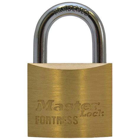 Master Lock Fortress Brass 20mm Padlock Fm1820dau Big W
