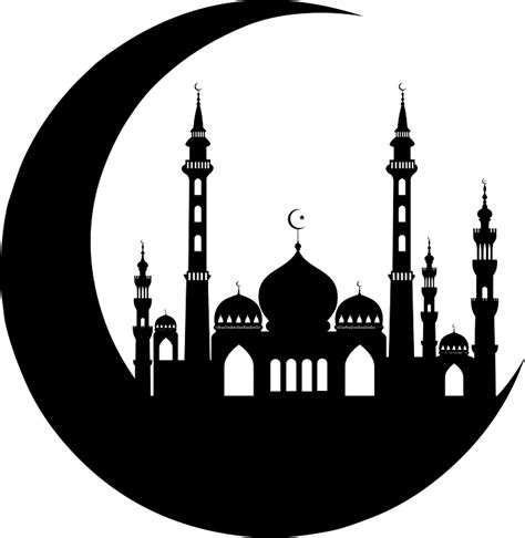 Download Mosque Moon Icon Transparent Png Stickpng