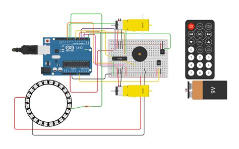 Circuit design projeto final | Tinkercad