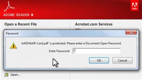 How To Open Aadhaar Card Pdf File Password To Open E Aadhaar
