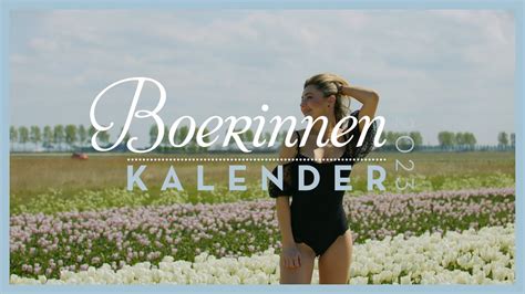 Modellen Boerinnen Kalender 2023 Youtube