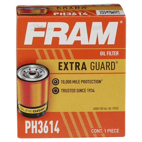 Fram Extra Guard Oil Filter Ph3614 Oil Filters Meijer Grocery