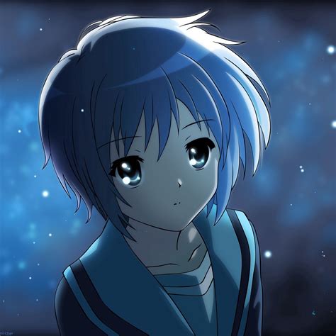 Download Wallpaper 1280x1280 Anime Girl Cute Lights Night Ipad Ipad 2 Ipad Mini For