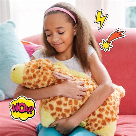 Jolly Giraffe Pillow Pet Animal Pillows Soft Stuffed Animals