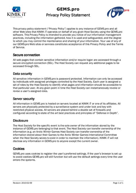 Privacy Policy 18 Examples Format Privacy Policy Pdf