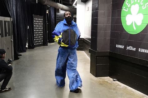 James Hardens Tunnel Outfits And His Stellar Play Complex