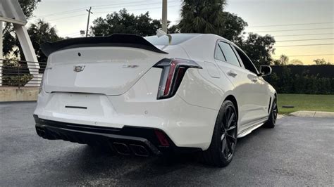Rare 2022 Cadillac Ct4 V Blackwing Still For Sale