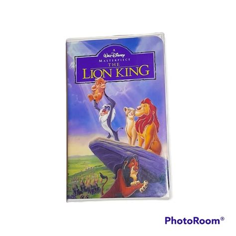 Disney Media Disney The Lion King Vhs Masterpiece Collection Poshmark