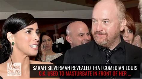 Sarah Silverman Louis Ck Masturbated In Front Of Me With My Consent