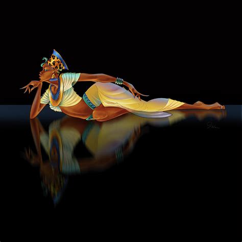 Nubian Queen Digital Art By Trevor Irvin Fine Art America