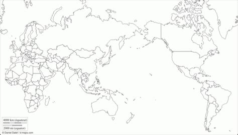 Printable World Map Pacific Centered Printable Word Searches
