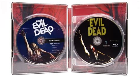 The Evil Dead 1 And 2 4k Blu Ray Best Buy Exclusive Steelbook
