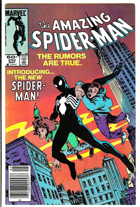 Amazing Spider Man 252 The First Appearance Of The Black Suit