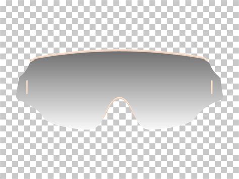 Realistic Sunglasses In Beige Rim Isolated Template Futuristic Ultra