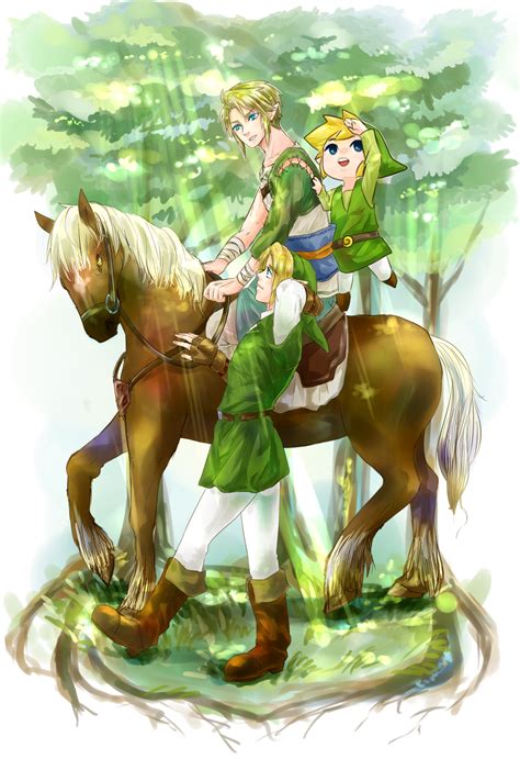 The Legend Of Zelda Twilight Princess Ocarina Of Time And Wind Waker