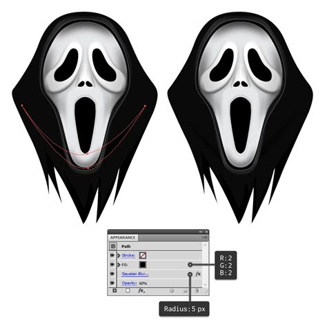 How To Create A Scream Mask In Adobe Illustrator Laptrinhx