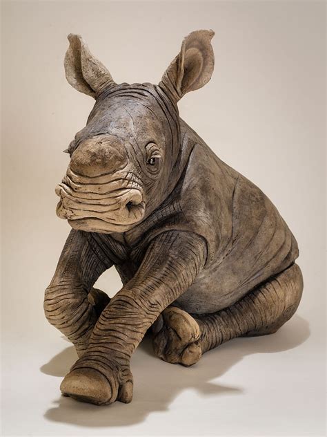Rhino Sculpture Animal Sculptures Bronze Sculpture Animal Deer Artwork