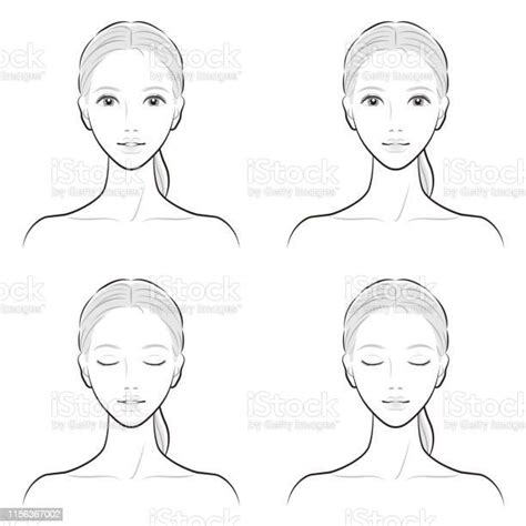 Illustration Of A Womans Face Expression Stock Illustration Download