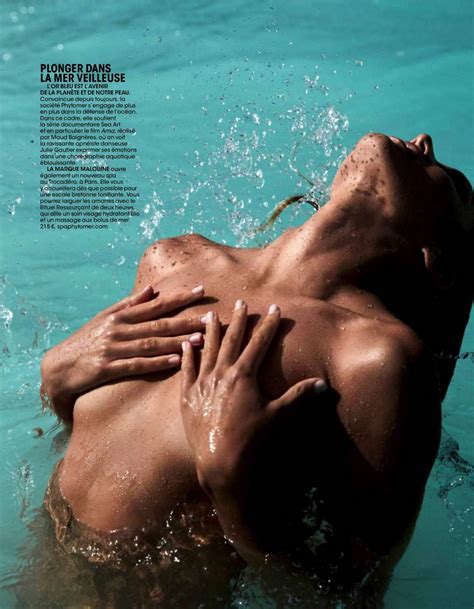 Candice Swanepoel Nude In Madame Figaro Magazine By David Roemer