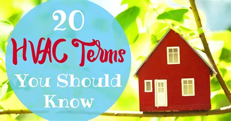 Hvac Terms You Should Know 2016