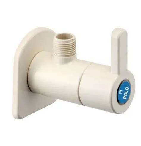 White Ivory Smooth Polo Ptmt Angle Cock Valve Superb Rio Size 15mm