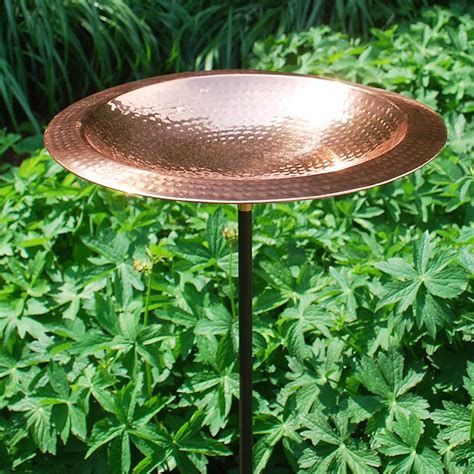 Shop new arrivals · easy returns & exchanges · swimsuit fit guide Duncraft.com: Hammered Copper Bird Bath with Stake